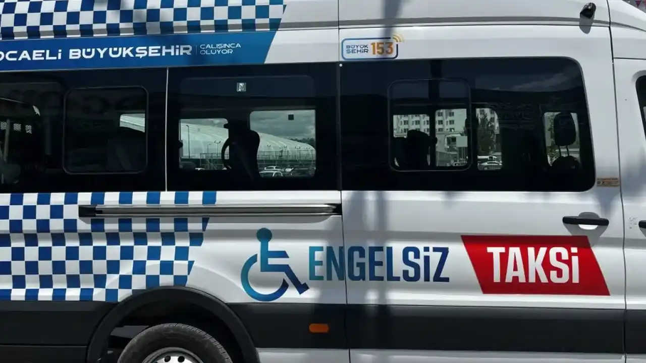 Kocaeli'nde “Engelsiz Taksi” 6 ayda 13 bin kez yola çıktı