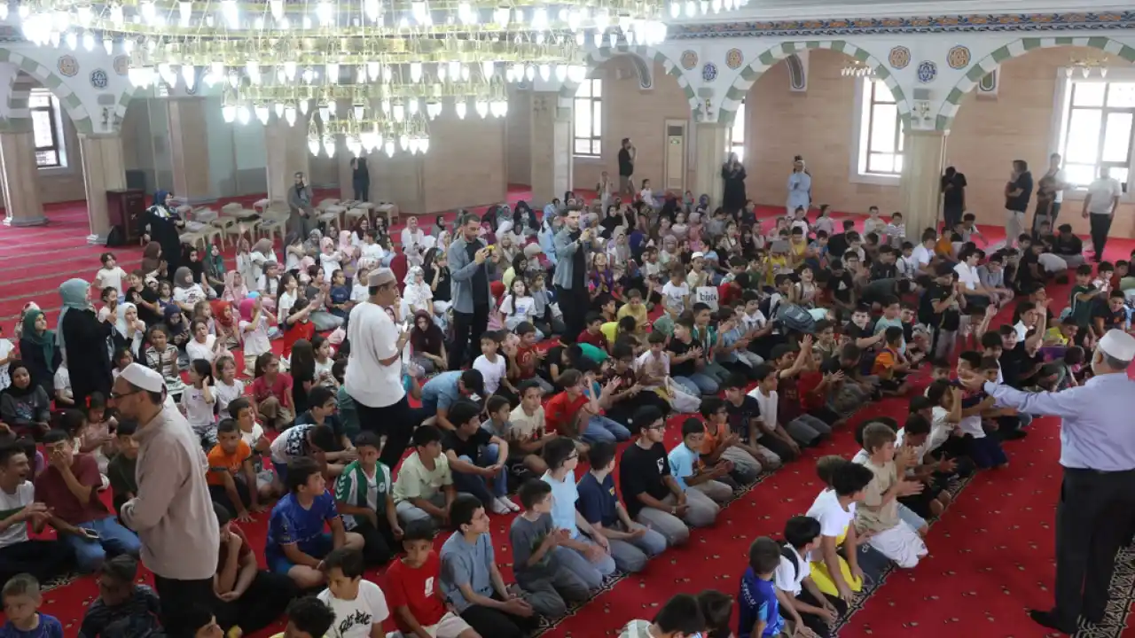 Konya'da öğrencilerin Yaz Kur’an Kursu heyecanı