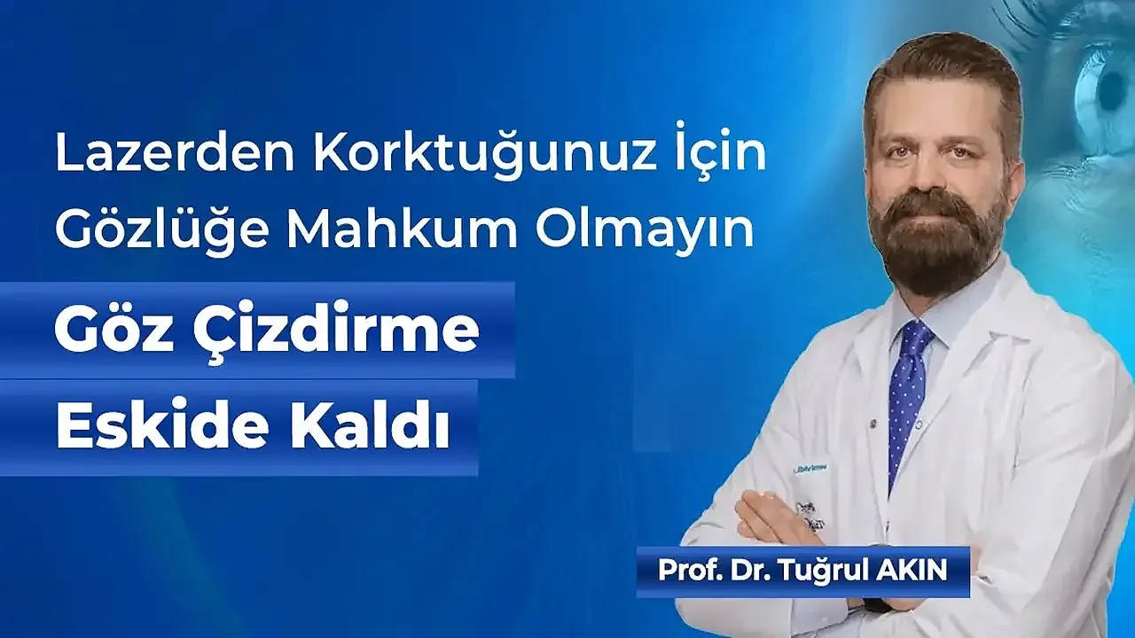 Lazerden Korktuğunuz İçin Gözlüğe Mahkûm Olmayın: Göz Çizdirme Eskide Kaldı