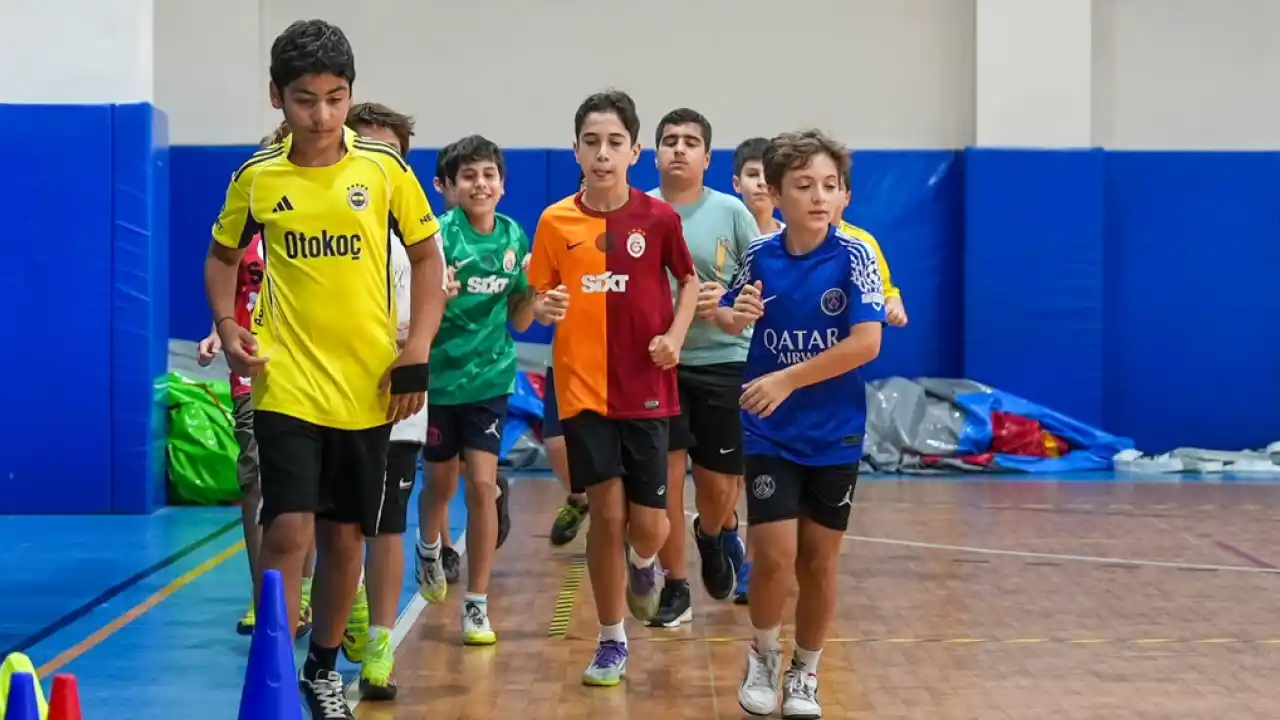 Maltepeli çocukların yaz spor heyecanı