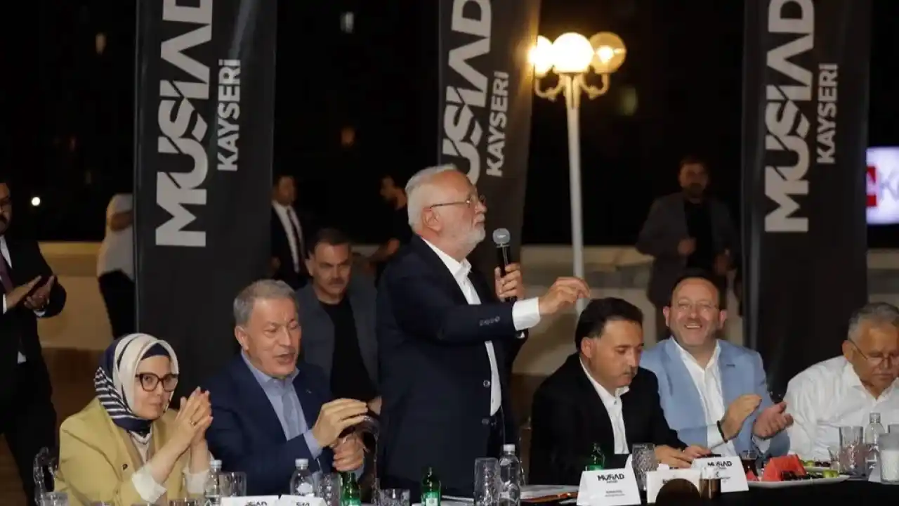 MÜSİAD Kayseri Memduh Büyükkılıç'ı ağırladı