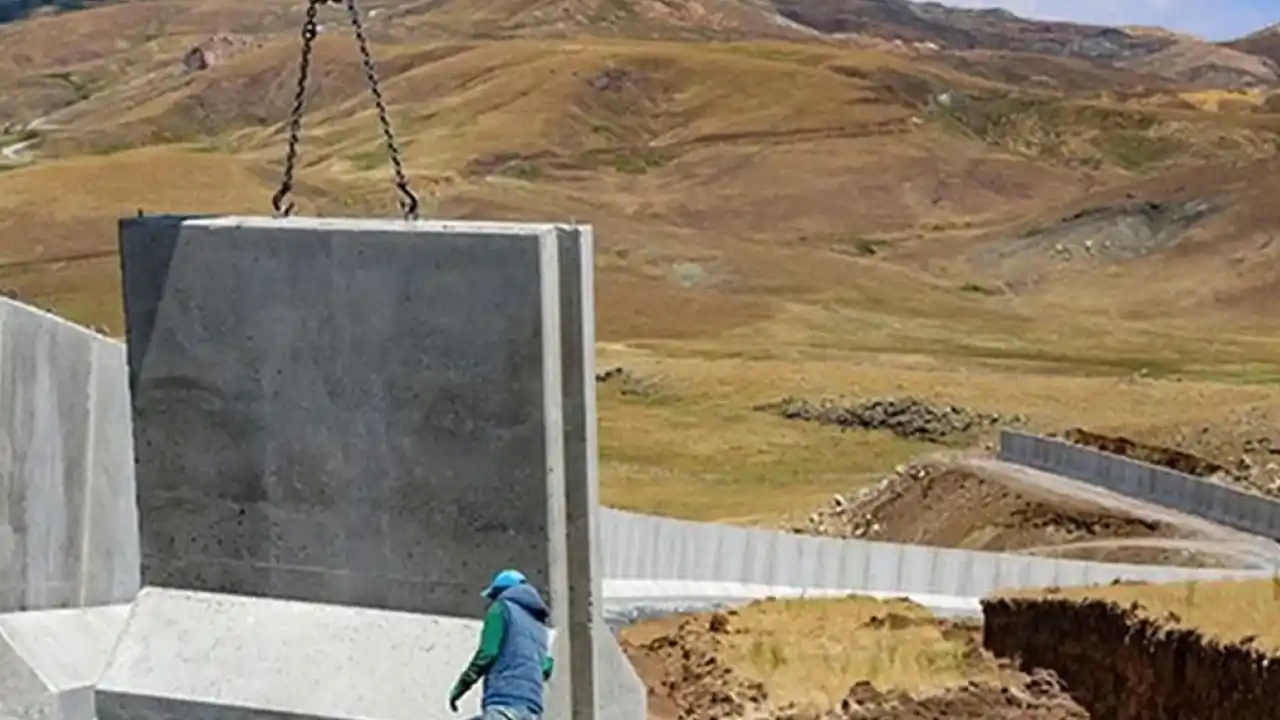 Sınır duvarında sona yaklaşıldı... Projenin 1.339 kilometresi tamamlandı