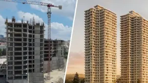 Ankara’nın merkezine 32 katlı ikiz ultra lüks rezidans