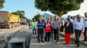 Antalya Konyaaltı'ndaki altyapı yatırımlarına sıkı denetim