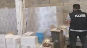 Antalya’da binlerce kaçak içki ve tütün ürünü ele geçirildi