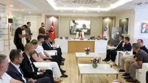 Antalyaspor yönetiminden Büyükşehir’e teşekkür ziyareti