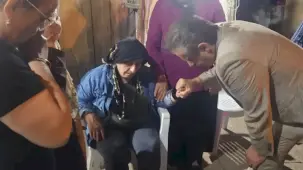 Artvin Milletvekili Faruk Çelik’ten acılı aileye taziye ziyareti