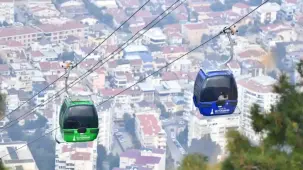 Balçova Teleferik Tesisleri’nde kapsamlı bakım çalışması