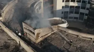 Gaziantep İtfaiyesi kısa sürede kontrol altına aldı