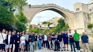 Gaziantepli LGS şampiyonlarına Bosna Hersek ödülü