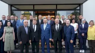 Gebze Ticaret Odası Heyeti, TOBB Başkanı Hisarcıklıoğlu ile Sakarya'da buluştu