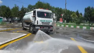Giresun Belediyesi’nden yıkama harekatı