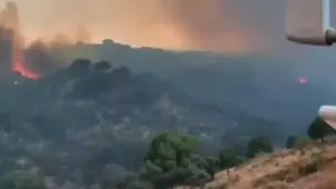 İspanya’daki yangın söndürülemiyor!