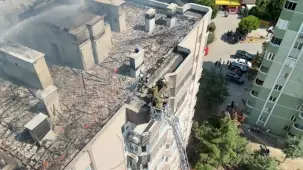 İzmir itfaiyesinin hızlı müdahalesi hayat kurtardı