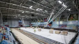 İzmir'de Celal Atik Spor Salonu FIBA standartlarına kavuşuyor