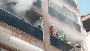 Kahraman itfaiyecilerden hayat kurtaran müdahale
