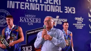 Kayseri'de FIBA 3x3 Lite Quest 2026 Turnuvası heyecanı
