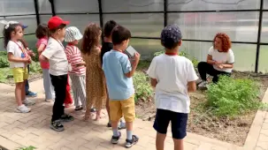 Konya Karatay'da doğayla iç içe yaz okulu