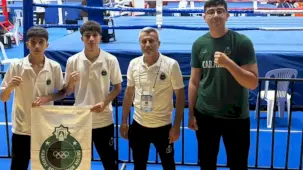 Konya Karatay'da Kick Boks’ta çifte madalya