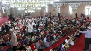 Konya'da öğrencilerin Yaz Kur’an Kursu heyecanı
