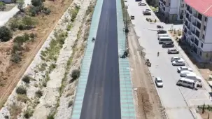 Köprübaşı tarihinde ilk kez sıcak asfaltla buluşuyor