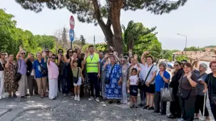 Kültür gezileriyle İzmir’i keşfettiler