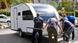 Maltepe sahilinde karavan denetimleri