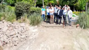 Manisa'da Başkan Dutlulu, çalışmaları yerinde inceledi