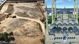 Millet Bahçesi'ne 10 bin kişilik cami
