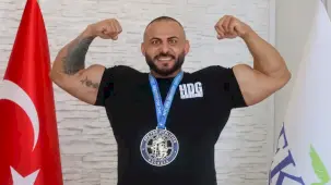Milli sporcu Ahmet Koç dünya üçüncüsü oldu