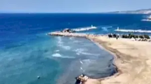 Tekirdağ Saray’da denize girişler yasaklandı