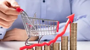 Ticaret satış hacmi yıllık geriledi... Perakende satışlarda artışa devam