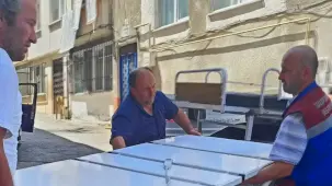 Trabzon’da ihtiyaç sahiplerine hasta yatağı desteği