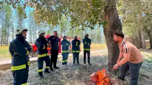 Van İtfaiyesi olası yangınlara karşı 7/24 görev başında