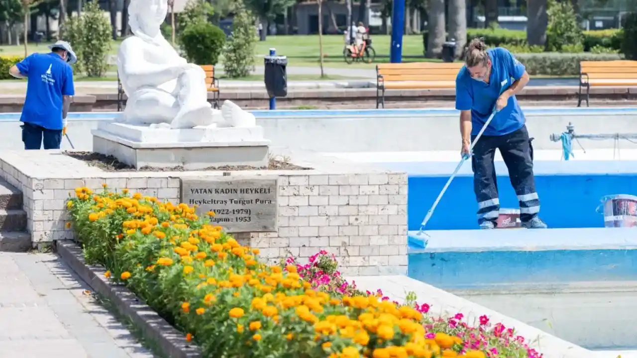95. İzmir Enternasyonal Fuarı öncesi Kültürpark’ta hazırlıklar hız kazandı