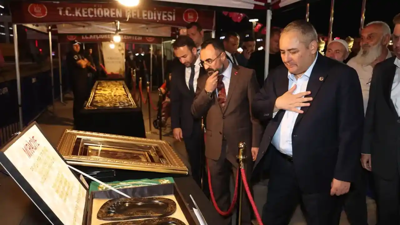 Ankara Keçiören’de Mevlid Kandili programına yoğun ilgi