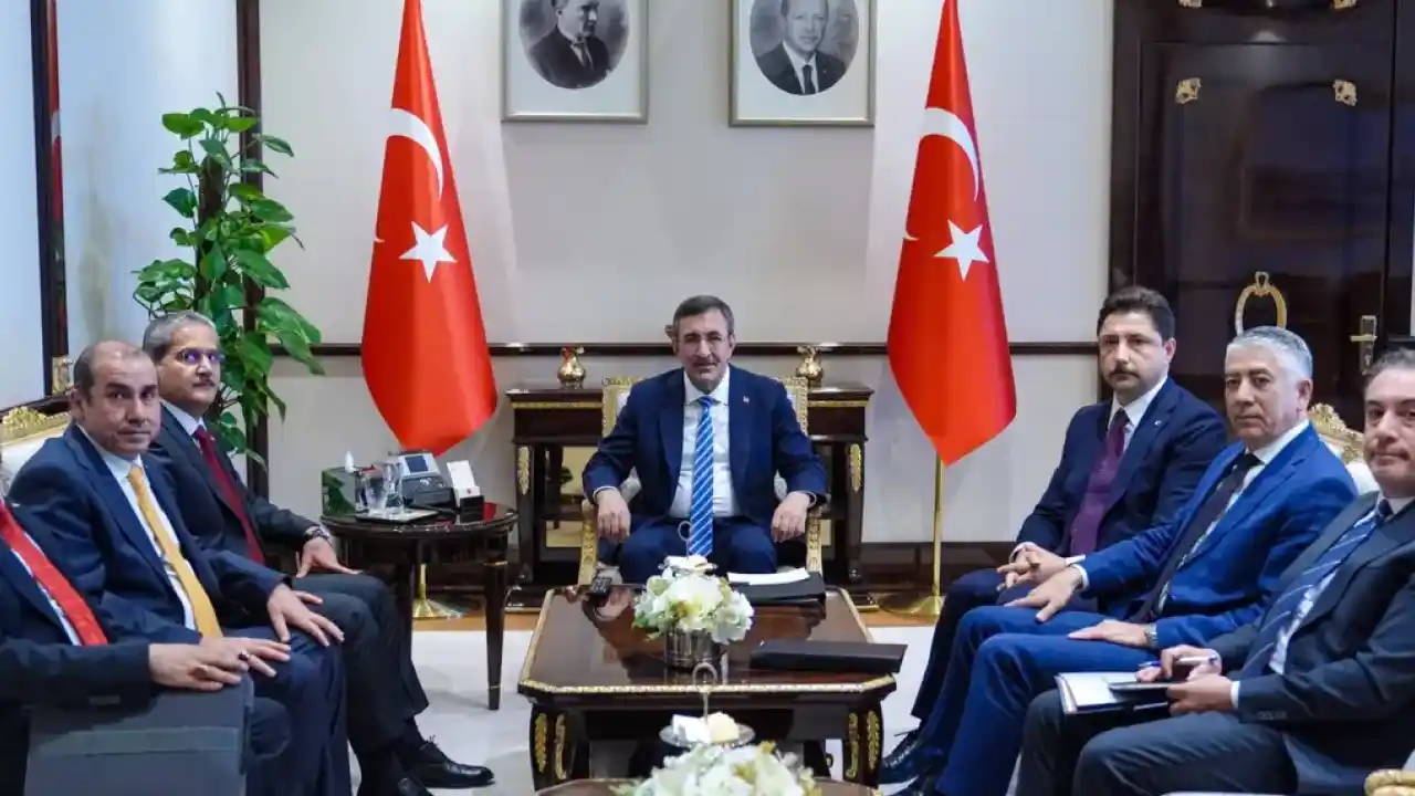Cevdet Yılmaz, Irak Yolsuzlukla Mücadele Komisyonu Başkanı ile görüştü
