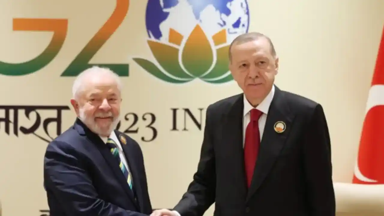 Cumhurbaşkanı Erdoğan Brezilya Devlet Başkanı ile görüştü