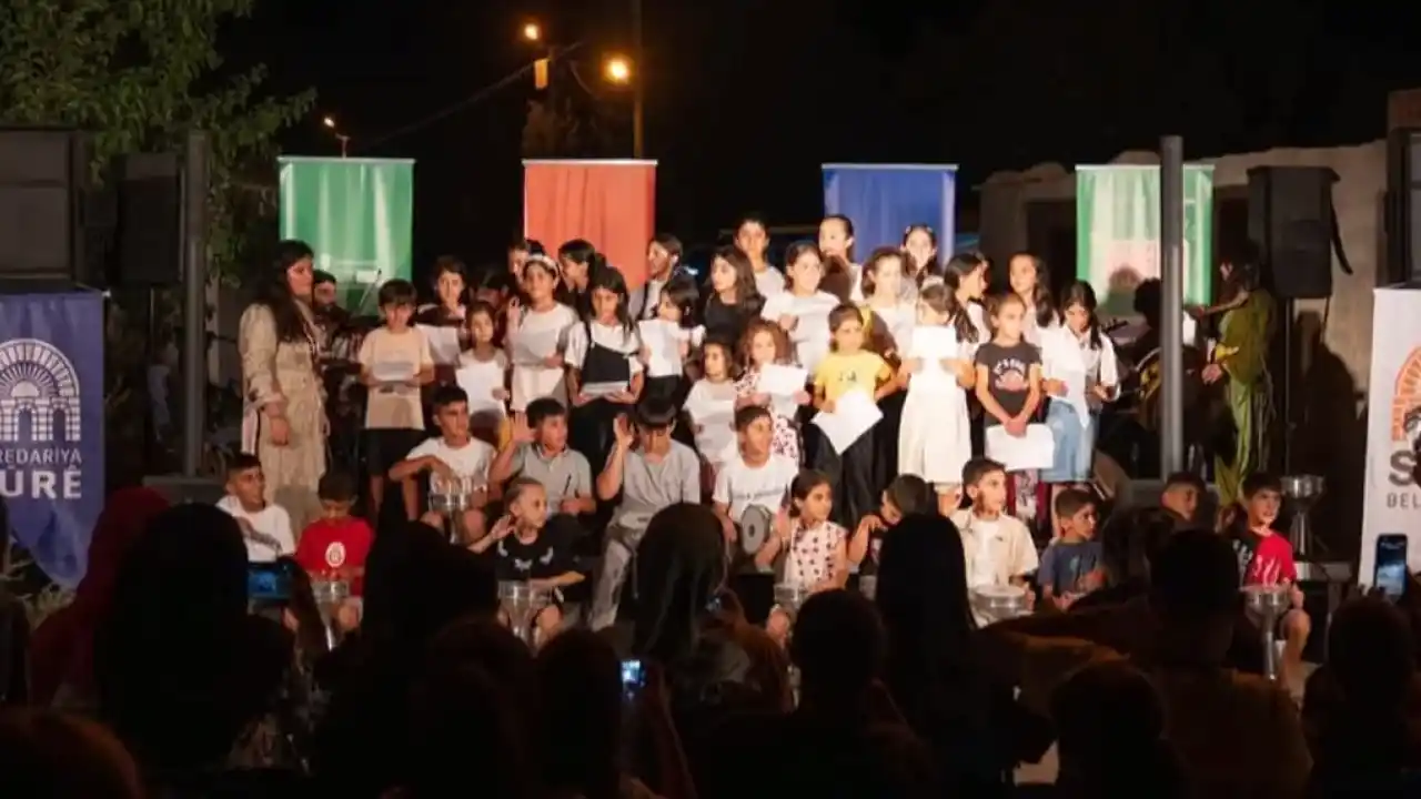 Diyarbakır Kervanpınarlı çocukların müzik yolculuğu sahneye taşındı
