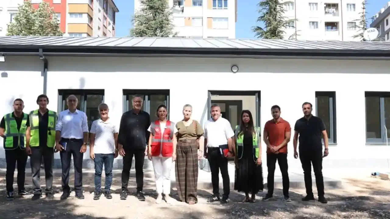 Eskişehir’de şehit yakınları ve gazilere özel sosyal tesiste sona gelindi