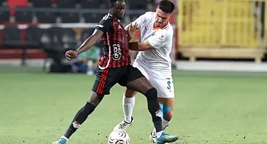 Gaziantep FK 1-1 Corendon Alanyaspor (Maç Sonucu)