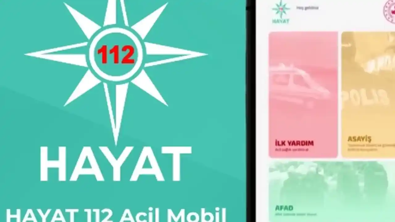 HAYAT 112 Acil 800 bin indirmeyi aştı