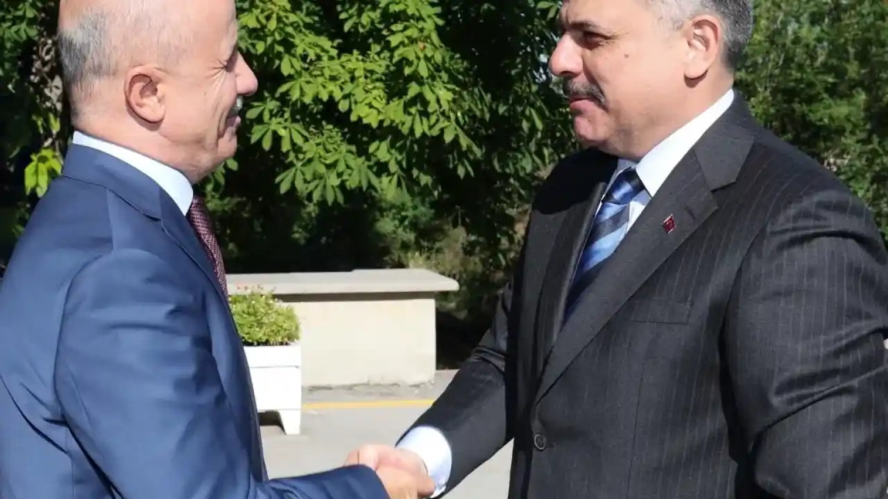 İçişleri Bakanı Çiftçi'den YÖK ziyareti