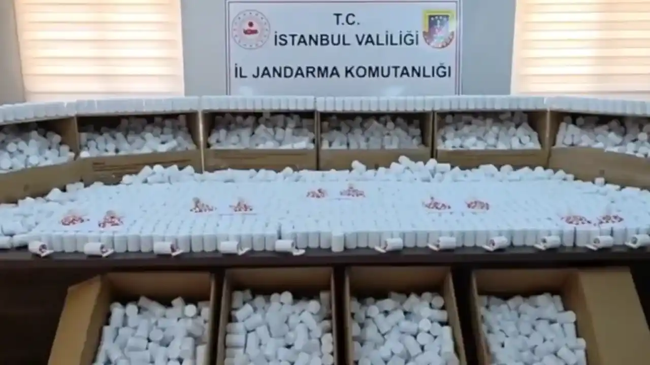 İstanbul'da 257 bin 850 uyuşturucu hap ele geçirildi