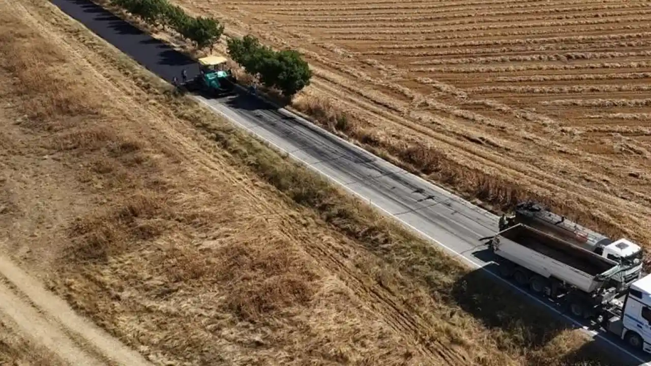 Kırsal yollara neşter