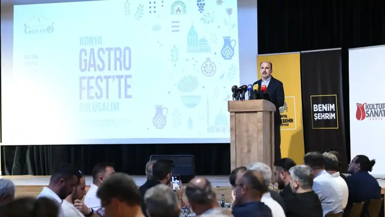 Konya GastroFest 3-6 Eylül’de lezzet tutkunlarını ağırlayacak