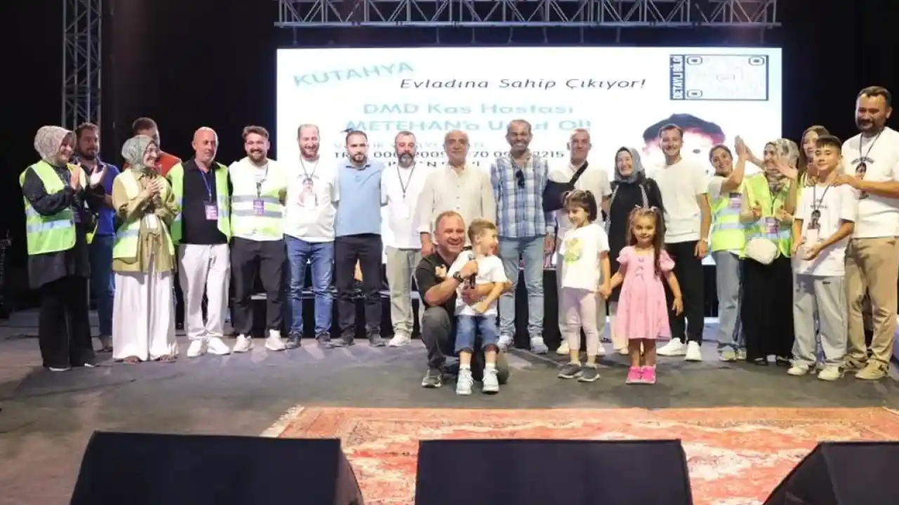 Kütahya'da Yedigöller Metehan Destek Konserleri start aldı