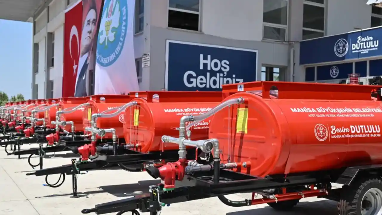 Manisa yangınlara karşı ilk müdahaleyi güçlendiriyor