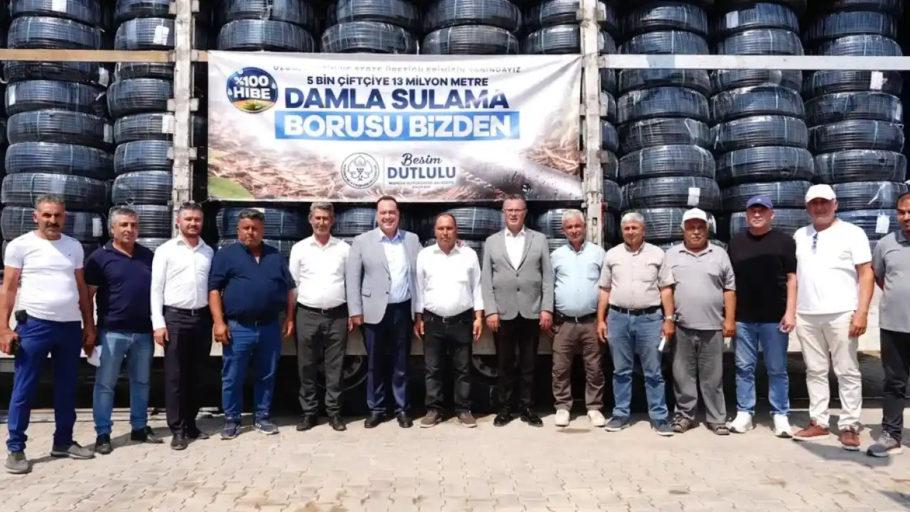Manisa'da Alaşehirli 1.159 çiftçiye destek