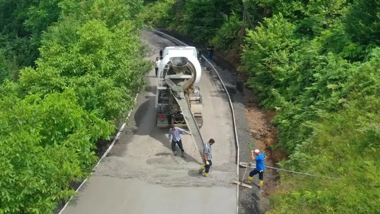 Ordu Akkuş’ta yılların yol hayali gerçeğe dönüyor